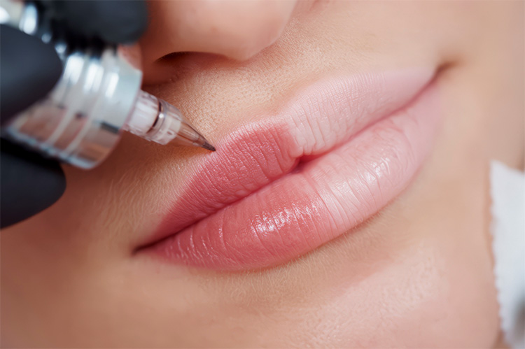 Permanent Make-up Lippen
